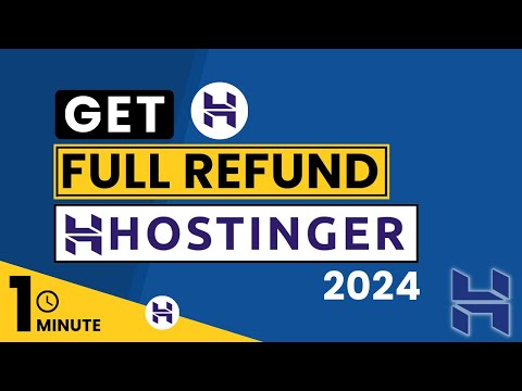 How To Refund From Hostinger 2023 | Return Hostinger Hosting And Domain