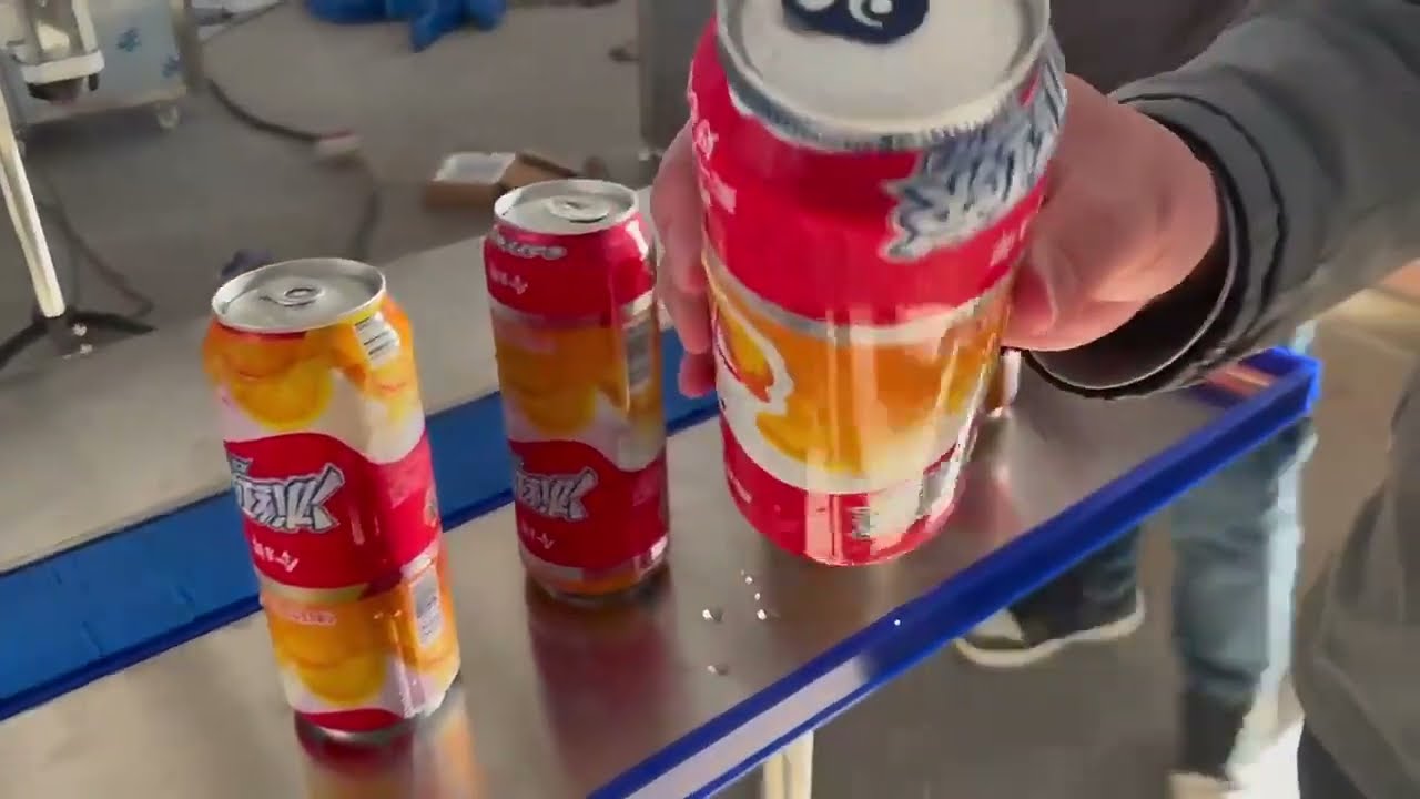 Automatic Pvc Pet Label Double Head Sleeve Shrink Labeling Machine