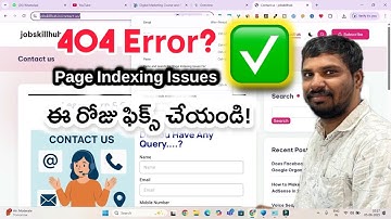 Fix Page Indexing Issues in Google Search Console | Telugu SEO Guide 2025 | Digital Raw Academy