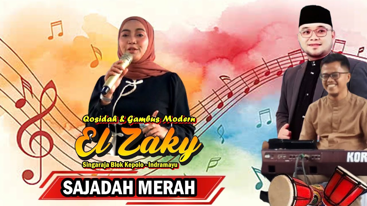 ✅ SAJADAH MERAH  Voc. Indah Mahmudah 🟢 GAMBUS MODERN EL ZAKY (Pentas Singaraja blok kepolo)