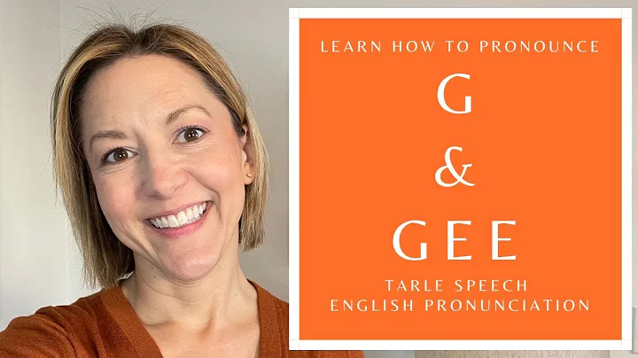How to Pronounce GEE & the Letter G - American English Homophone Pronunciation Lesson