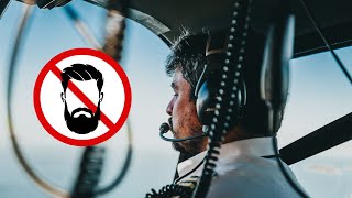 Why Commercial Pilots Dont Have Beards?