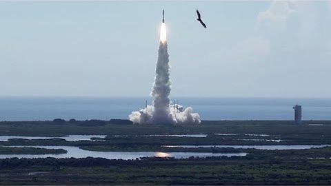 Atlas V 551 launches MUOS-5 satellite