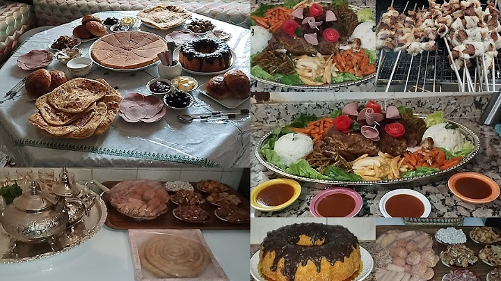 عراضة مغربية🇲🇦مدكشي لتشهات خاطرك🎉 عراضة العيد🐏فخض الحولي مشوي في الفرن مع صلصه خطيره👌فطور تقليدي ممي