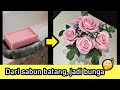 DIY Bunga sabun | Home Decoration Soap Bar Rose Flower