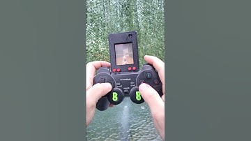 Doom speedrun on diy portable gaming console #shorts