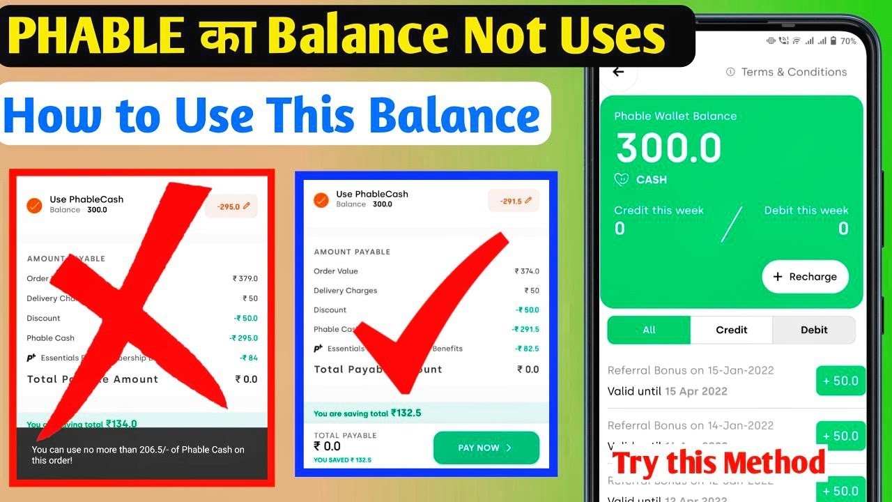 phable wallet balance not used |phable wallet balance not shoping |phable wallet paisa kaise nikale