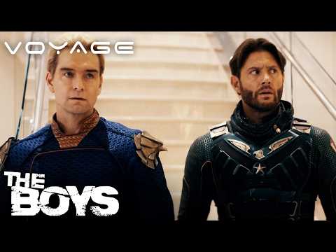 Soldier Boy & Homelander Crash a Twisted Poker Game | The Boys | Voyage