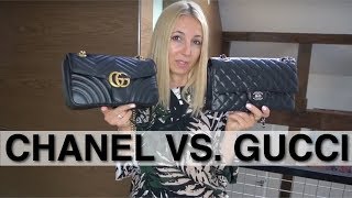 Comparing the Gucci GG Matelassé to the Chanel Classic Flap Bag