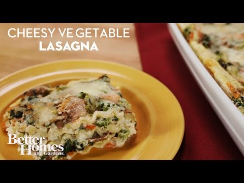 Cheesy Vegetable Lasagna