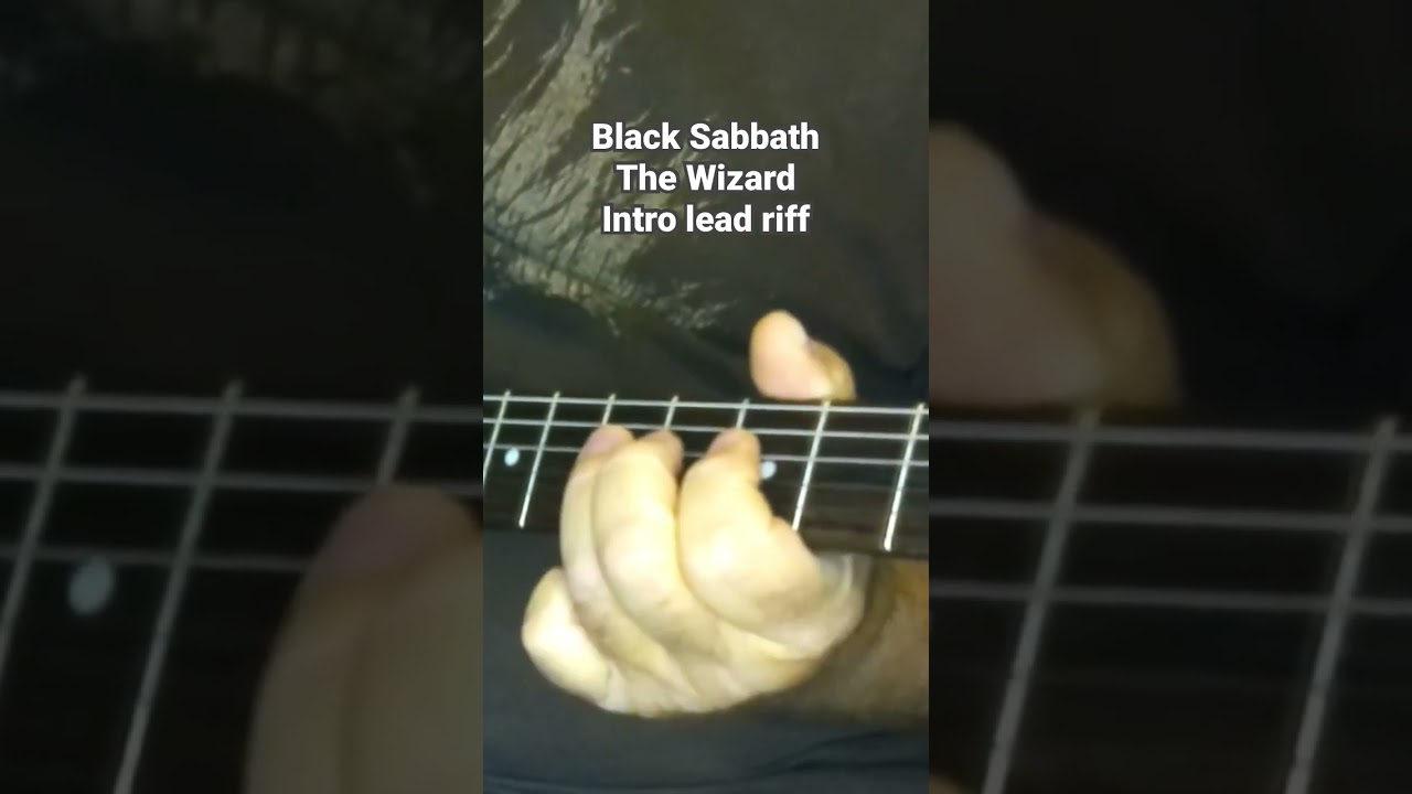 YouTubeでThe Wizard Intro lead Riff “Black Sabbath” Guitar Lesson👇learn the song👇を視聴 YouTubeでThe Wizard Intro lead Riff “Black Sabbath” Guitar Lesson👇learn the song👇を視聴