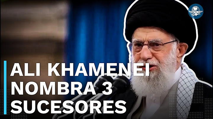 ¿Quién es Ali Khamenei, el líder supremo de Irán que habría nombrado a sus posibles sucesores?