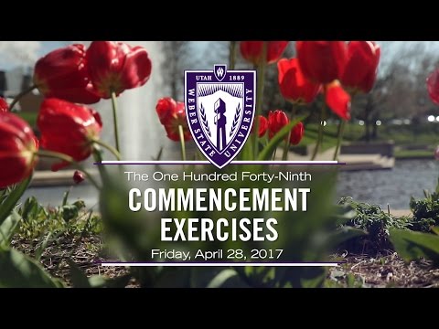 Weber State University Spring 2017 Commencement