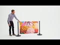 Cafe Barrier Bungee Option. Assembly instructions. Adfresco is the leading Cafe Barrier brand in the UK. Available from Cafe Menu Systems.