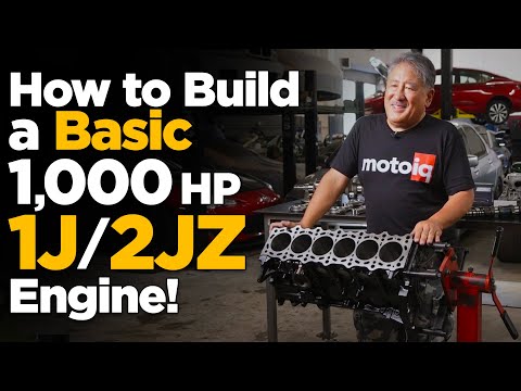 How to Build a Basic 1,000 HORSEPOWER 1J/2JZ Toyota Engine!