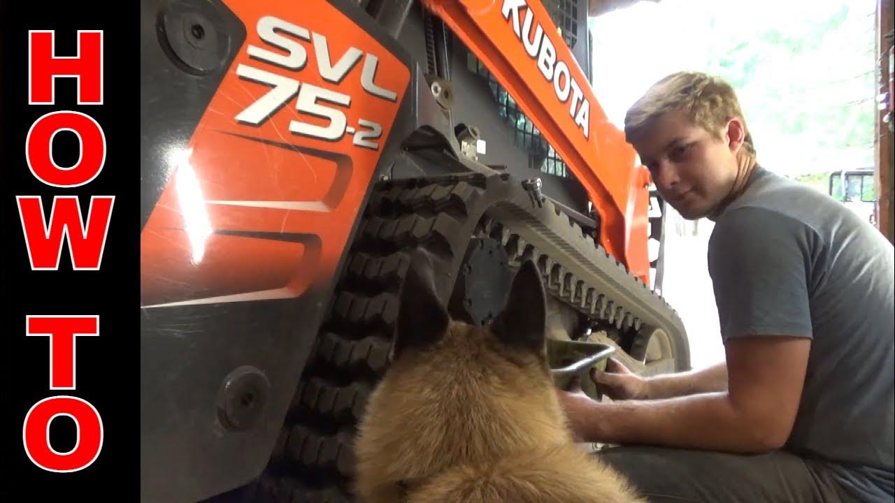 How to do a Final Drive Oil Change on the Kubota SVL 752 YouTube