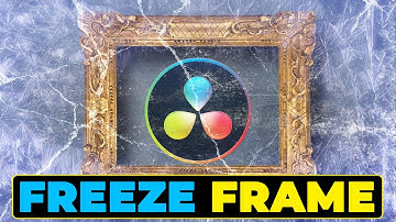 HOW TO create Freeze Frame in Davinci Resolve 18 | Tutorial