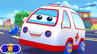 Emergency Vehicle : Wheels on the Ambulance Nursery Rhyme for Kids