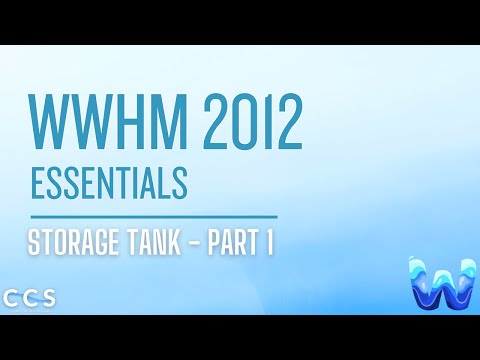 STORAGE TANK PART 1 | WWHM 2012 Essentials