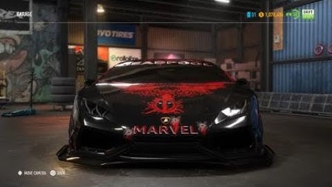Need for Speed™ Payback Deadpool Lamborghini skin