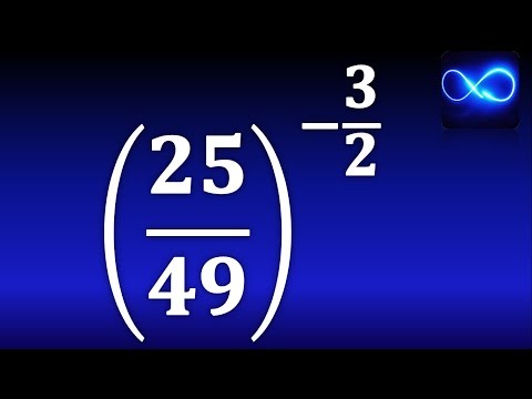 Fracción con exponente fraccionario negativo (Ejercicio 2)