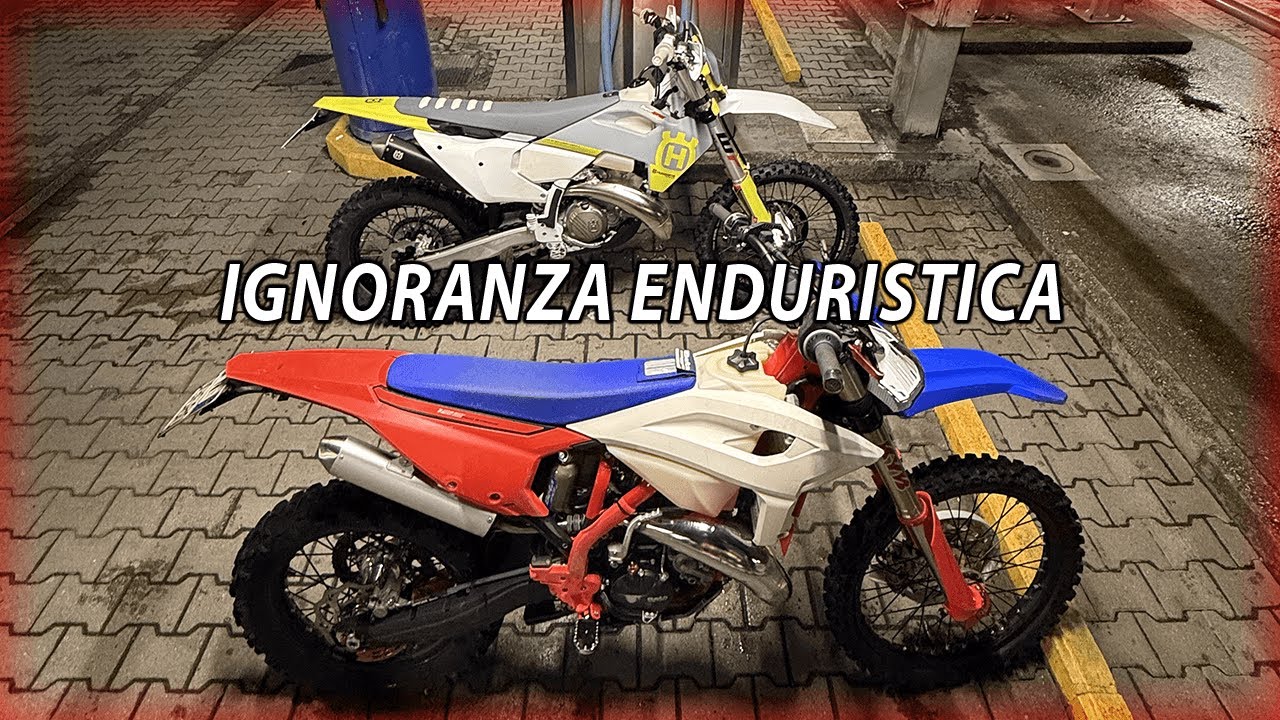 IGNORANZA ENDURISTICA + MOTO NUOVA (husqvarna te 300) | ft. beta race 125