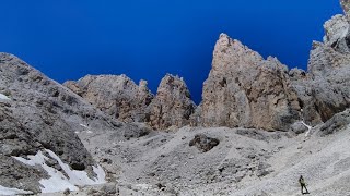 Passo Mulaz, Passo delle Farangole, Rifugio e Cima Rosetta, Pale di San Martino