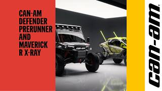 The Making Of the Can-Am Defender PreRunner and Can-Am Maverick R X-Ray