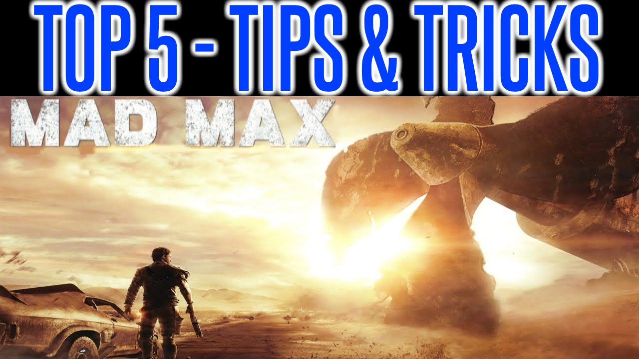 mad max game รีวิว  New Update  Mad Max - TOP 5 GAME TIPS \u0026 TRICKS | Hints | How To's | PS4 Xbox One