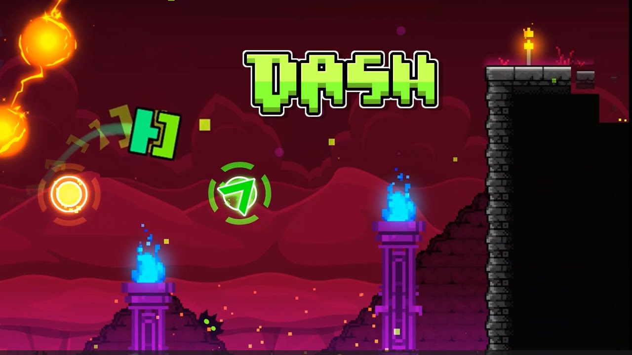 "Dash" 100% all coins | SJ-GD Official | Geometry Dash 2.2 Official ...