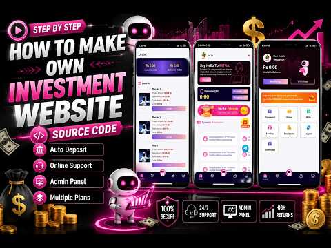 How To Bot Investment Website PHP Laravel Framework