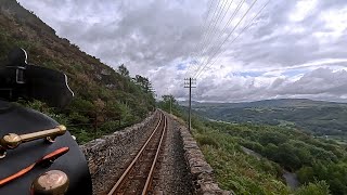 Ffestiniog Railway (Wales)  Driver's Eye View  Porthmadog to Blaenau Ffestiniog