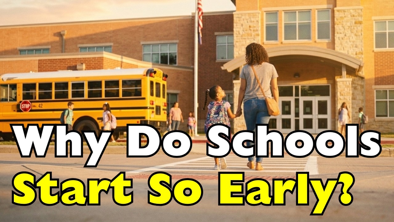 Вы никогда не задавались вопросом, почему школа начинается так рано.
