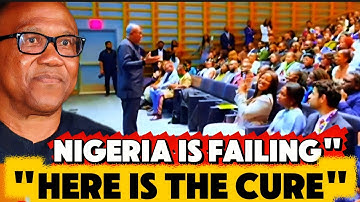 De "geheime" invalshoek: Waarom Nigeria faalt: Peter Obi onthult de waarheid die niemand wil horen