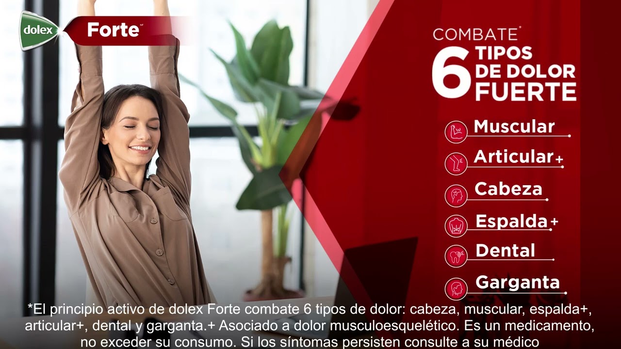 dolex Forte | Alivio rápido y efectivo | Colombia