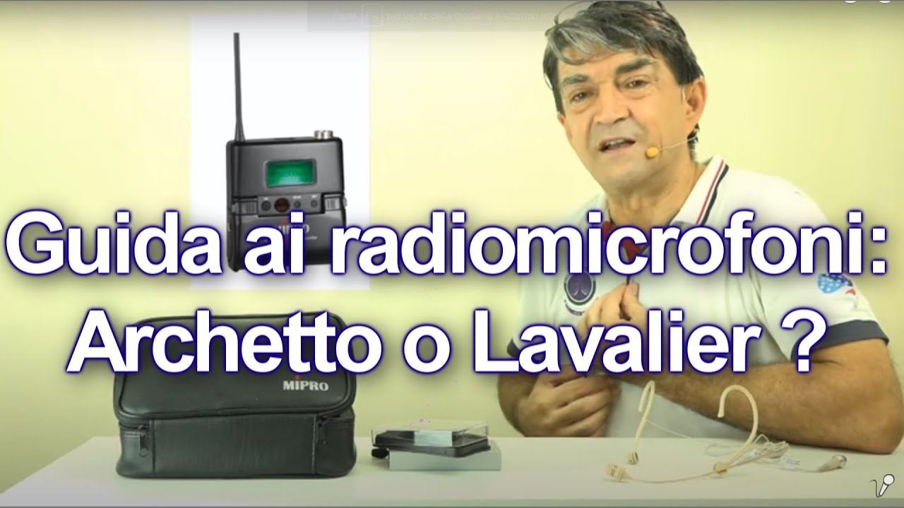 Microfoni ad Archetto per Teatro, Conferenza, Fitness