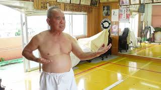 9th Dan Uechi Ryu master Gaja Takehiro shows Sanchin