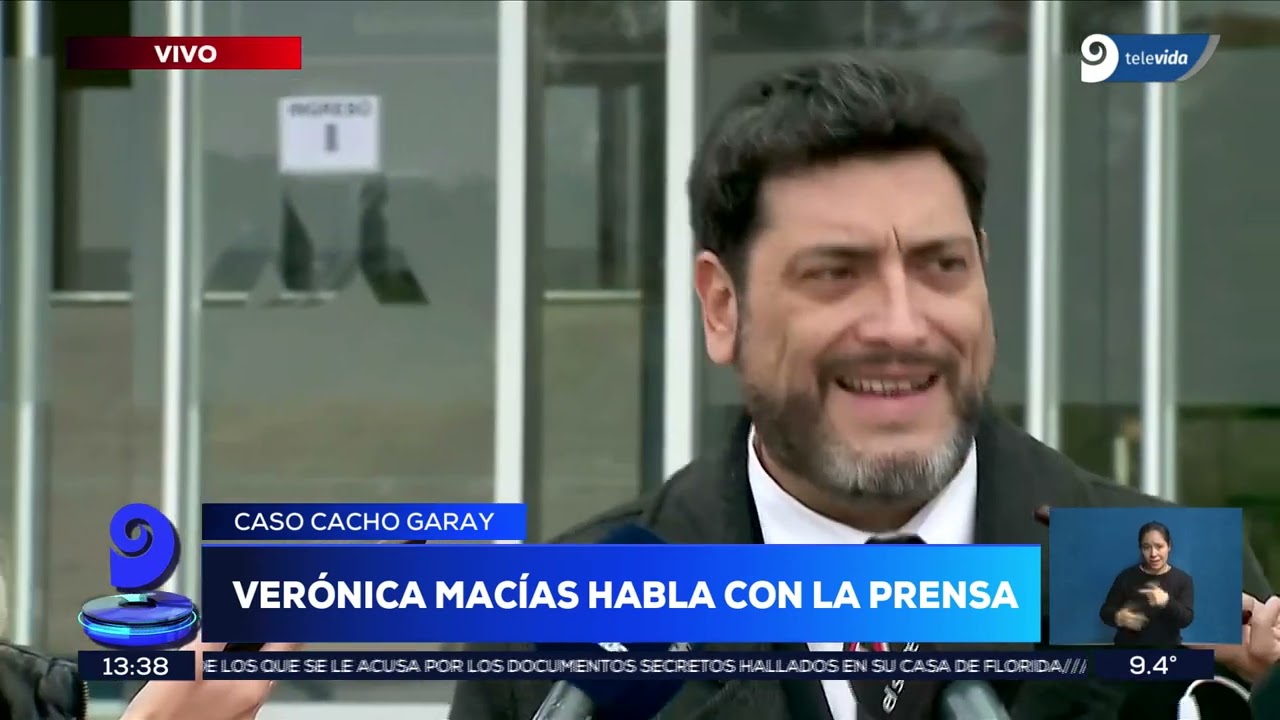 Video: La ex de Cacho Garay se desmayó cuando salió de la pericia