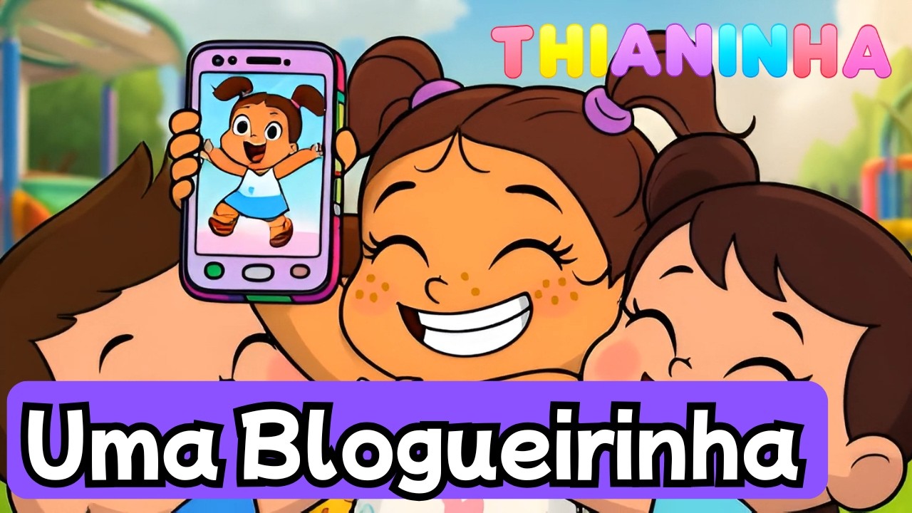 Thianinha - Vou Virar uma Blogueirinha (Desenho Infantil)