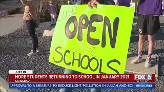 More Carlsbad Students Returning To Campuses In January