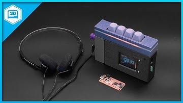 MP3 Player Walkperson #adafruit #3dprinting #circuitpython