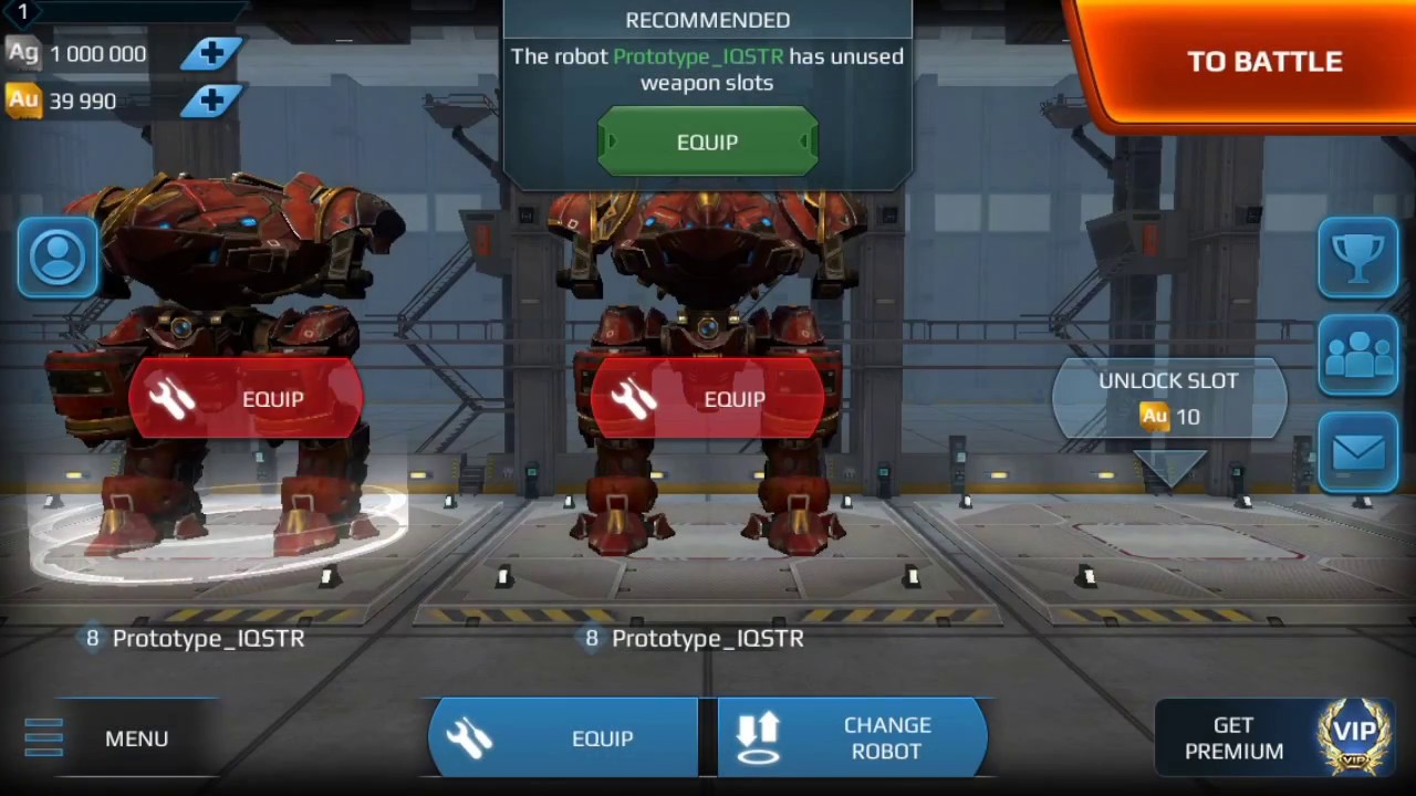 Walking War Robots Test Server Gameplay [2.9.2] - NEW Heavy Robot Descend & NEW Fury Paint Job