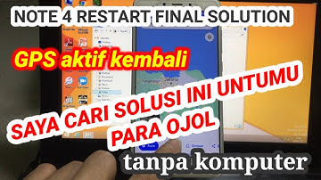 XIOAMI NOTE 4 MEDIATEK RESTART DILOGO MI, SOLUSI AGAR GPS BISA AKTIF,TANPA RESET DATA"PART5"