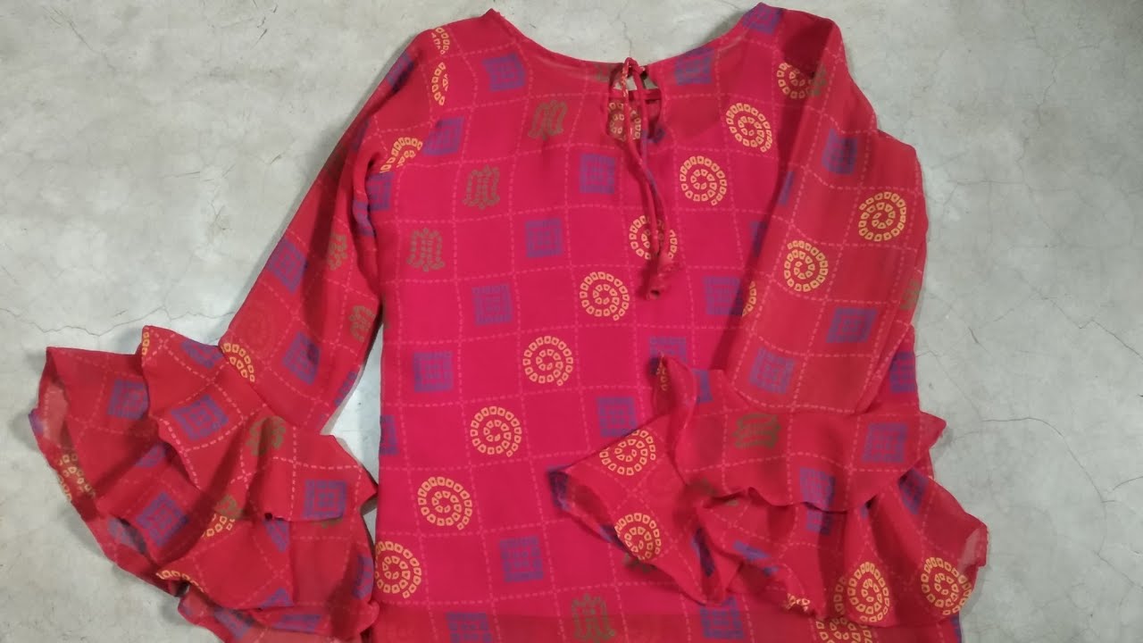 Simple Top Stitching /TOP design /designer top / Top cutting and ...