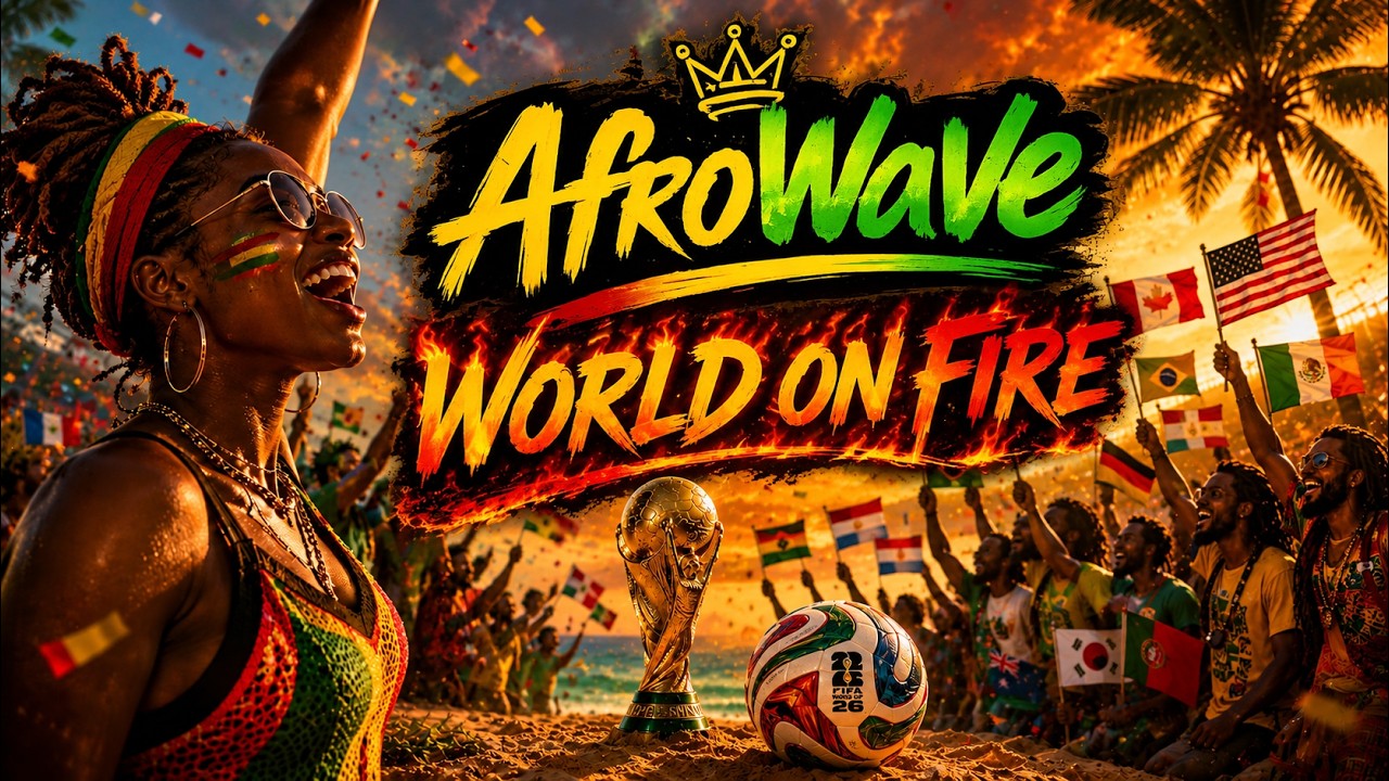 🔥 World On Fire | FIFA World Cup 2026 Afrobeat Anthem ⚽ Music Video #worldcup2026