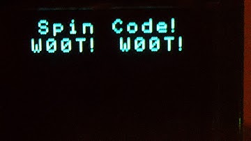 SSD1331 Propeller and Spin video #2