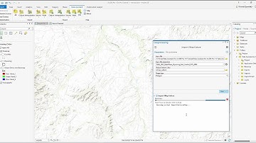 How to import Zmap Culture to ArcGIS Pro