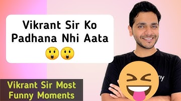 Vikrant Sir Ko Padhana Nahi Aata? || Vikrant Sir Fun Moments || Vikrant Kirar || ENDGAME PHYSICS ||