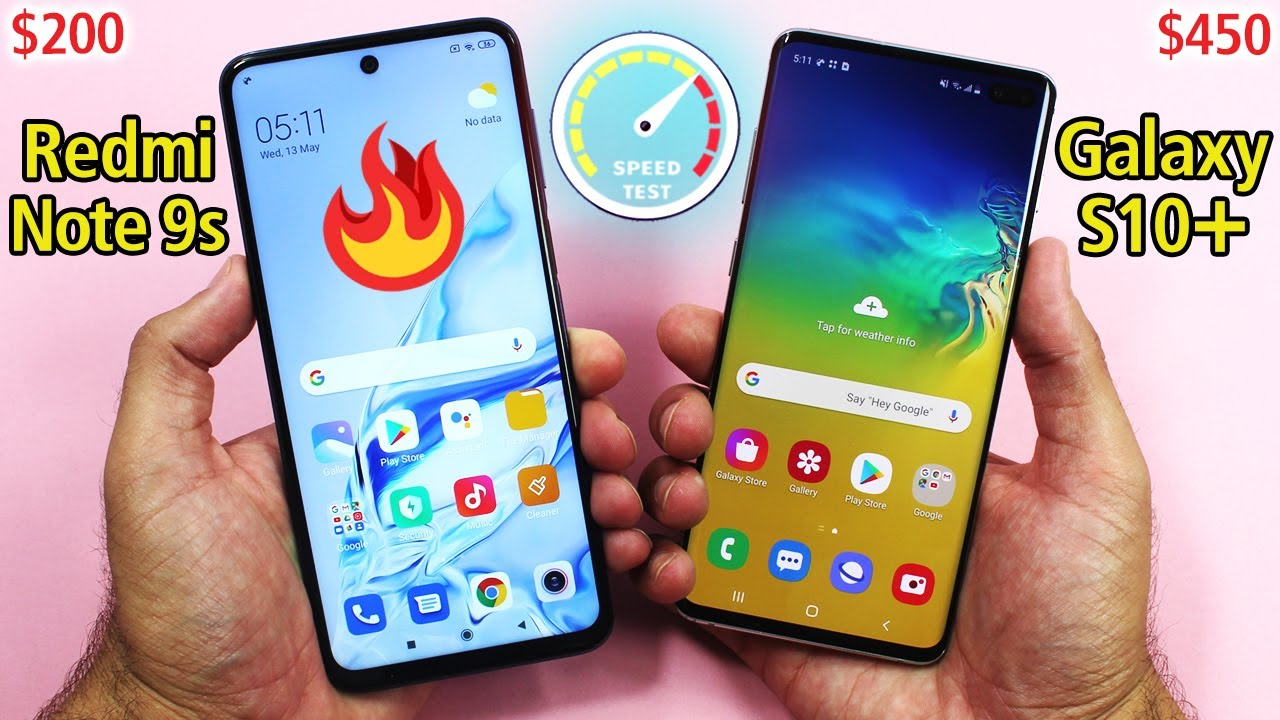 Samsung S9 Vs Redmi Note 9