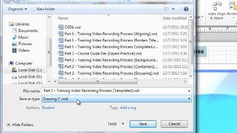Visio 2010: Creating Templates